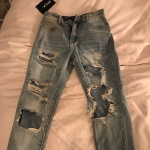 nasty gal school day jeans